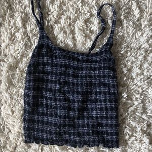 Checkered Hollister tank top